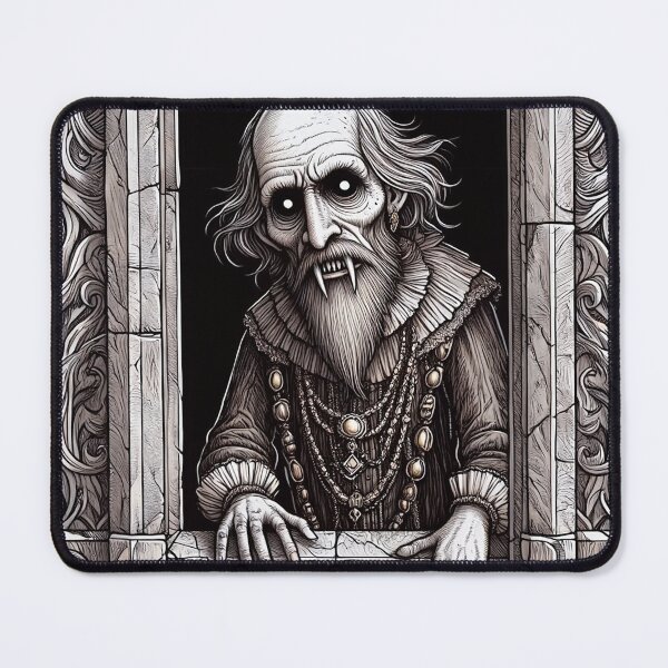 Item preview, Evil vampire standing staring at you designed and sold by Vintage Designs +.