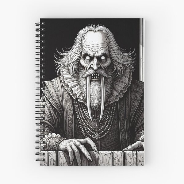 Item preview,  Evil vampire standing staring at you designed and sold by Vintage Designs +.