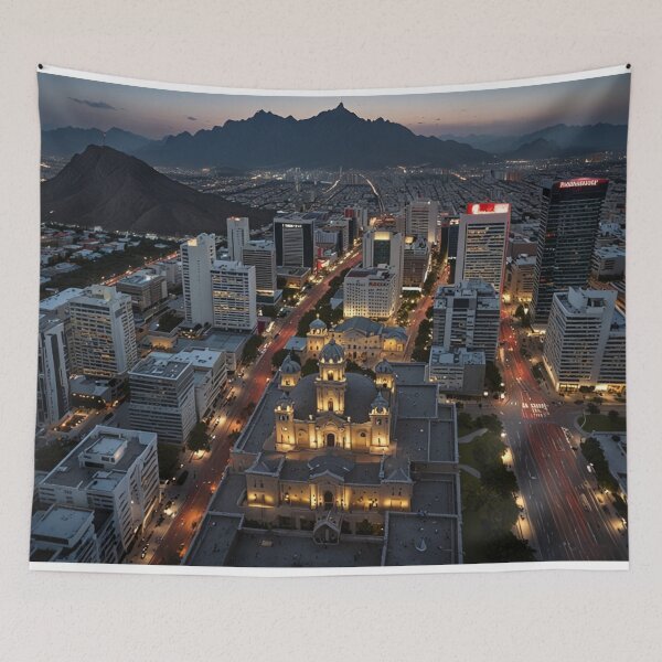 Item preview, Monterrey Beats in Concrete and Mountains designed and sold by EstiloPrint.