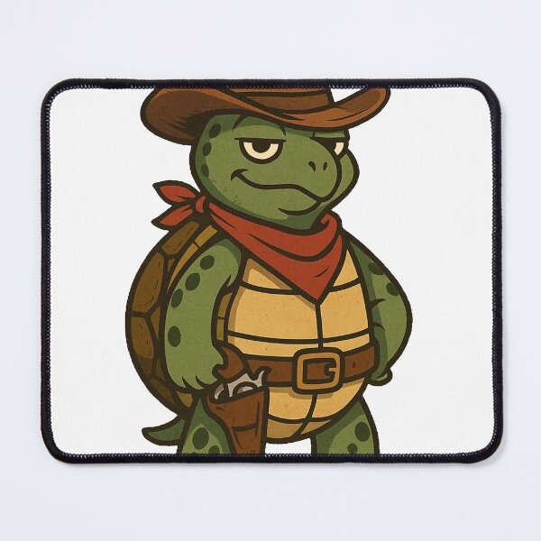 Item preview, Cow boy turtle designed and sold by Urbanskully.