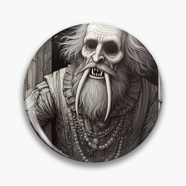 Item preview, Evil vampire standing staring at you designed and sold by Vintage Designs +.