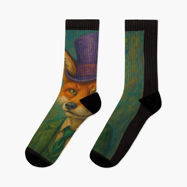 Item preview, The Dapper Trickster Fox designed and sold by ArtframeAnimals.