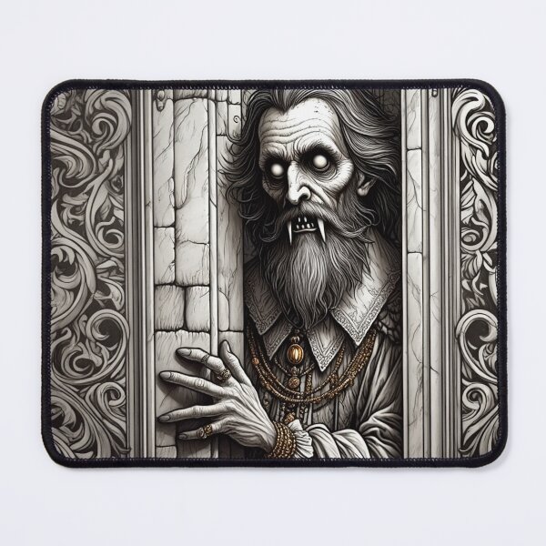 Item preview, Evil vampire standing staring at you designed and sold by Vintage Designs +.