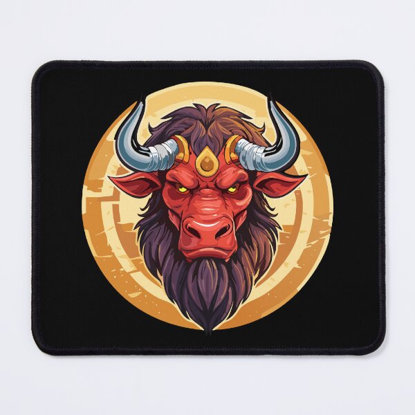 Item preview, Head of a minotaur from greek mythology, head of an angry bull, Minotaur the Mythical Ancient Creature, Fantastic mythological creature, Ancient Greek monster Minotaur, Half man half bull designed and sold by Danler.