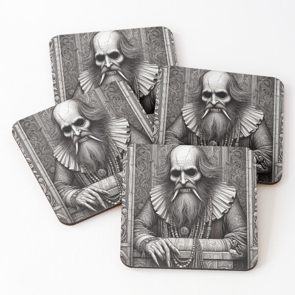 Item preview, Evil vampire standing staring at you designed and sold by Vintage Designs +.