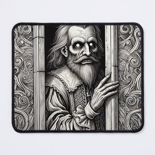 Item preview,  Evil vampire standing staring at you designed and sold by Vintage Designs +.