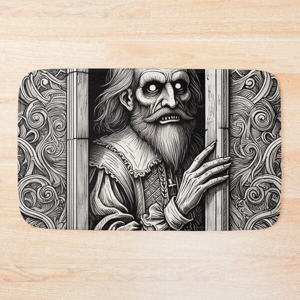 Item preview,  Evil vampire standing staring at you designed and sold by Vintage Designs +.