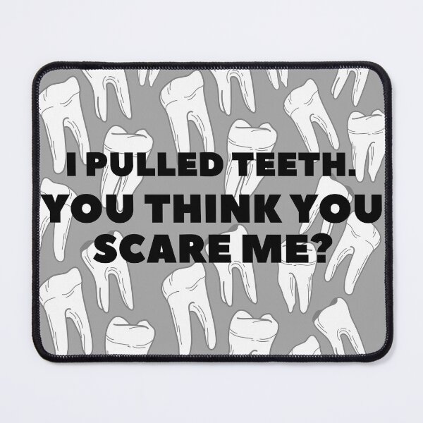 Item preview, I Pulled Teeth You Think You Scared Me? Dentist Retirement Classic T-Shirt designed and sold by SunflakeStudio.