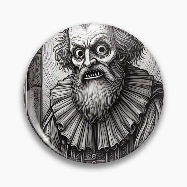 Item preview, Evil vampire standing staring at you designed and sold by Vintage Designs +.