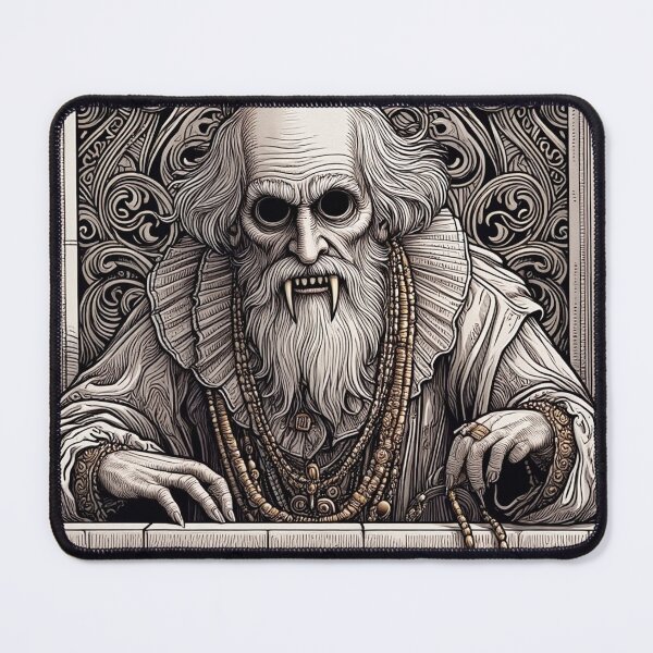Item preview, Evil vampire standing staring at you designed and sold by Vintage Designs +.