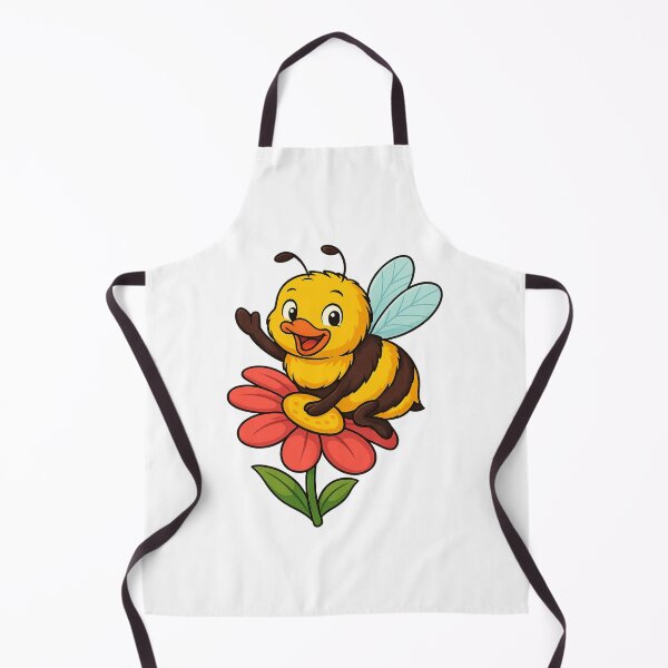 Item preview, Happy Bumblebee on Flower designed and sold by IllustrifyArts.