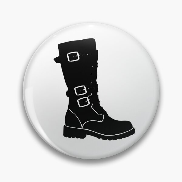 Item preview, Black Mid-Calf Boot Multiple Buckles Footwear Fashion Accesory designed and sold by ART ATTACK ZONE.