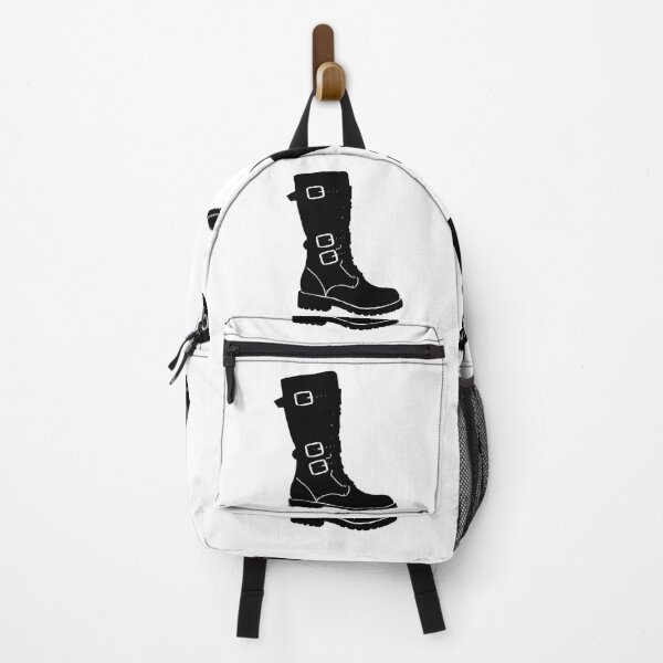 Item preview, Black Mid-Calf Boot Multiple Buckles Footwear Fashion Accesory designed and sold by ART ATTACK ZONE.