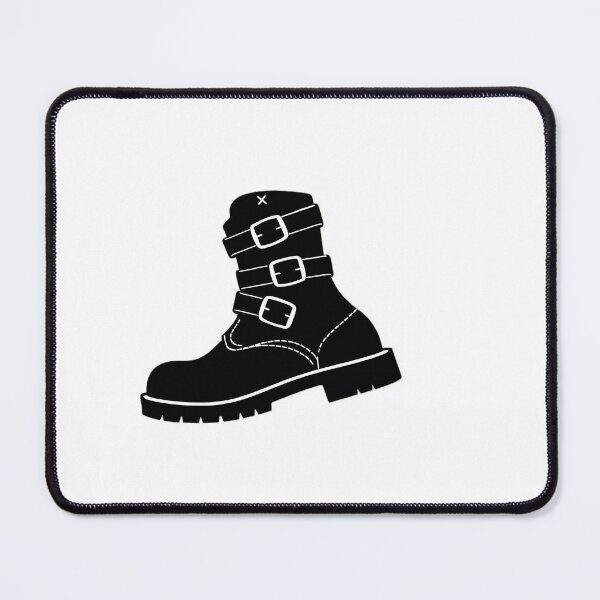 Item preview, Black Boot Multiple Buckles Footwear Fashion Accesory designed and sold by ART ATTACK ZONE.
