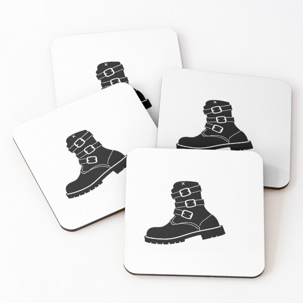 Item preview, Black Boot Multiple Buckles Footwear Fashion Accesory designed and sold by ART ATTACK ZONE.