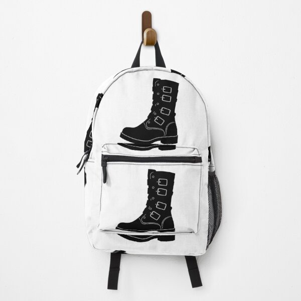 Item preview, Black Mid-Calf Boot Buckles Footwear Fashion Accesory designed and sold by ART ATTACK ZONE.