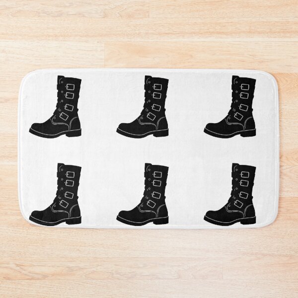 Item preview, Black Mid-Calf Boot Buckles Footwear Fashion Accesory designed and sold by ART ATTACK ZONE.