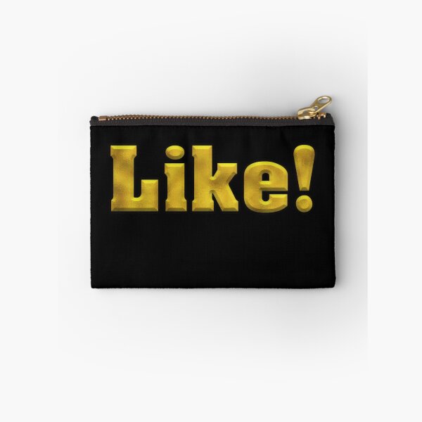 Item preview, Like! Bold Gold Text designed and sold by Swabcraft.