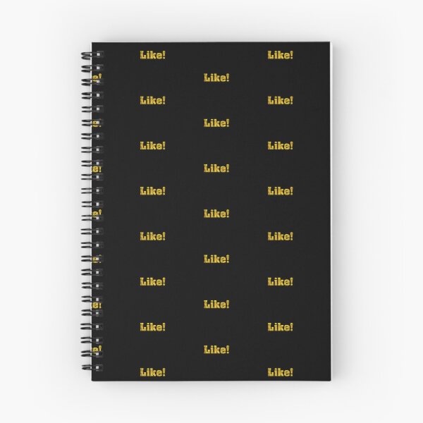 Item preview, Like! Bold Gold Text designed and sold by Swabcraft.