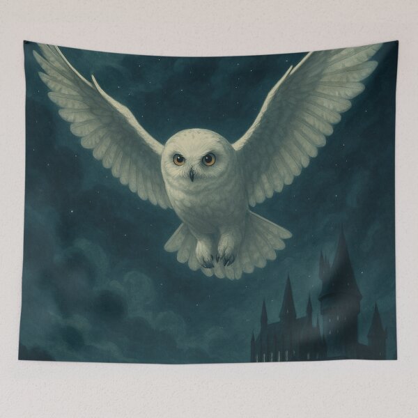 Item preview, An owl in the night designed and sold by Fuzzy-Polaroid.