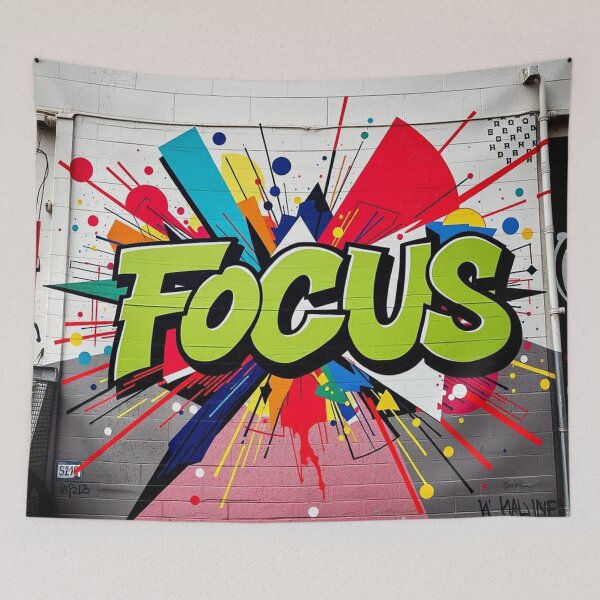 Item preview, Focus Street Art Graffiti designed and sold by Simplybe1.