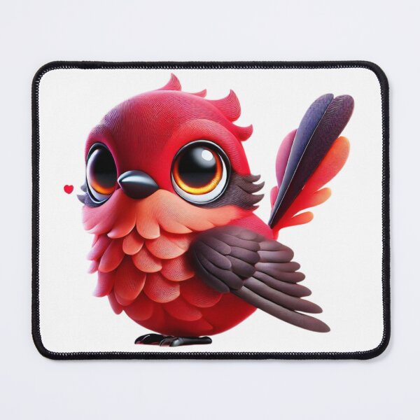 Item preview, Adorable Vermilion Flycatcher designed and sold by Sillytoe.