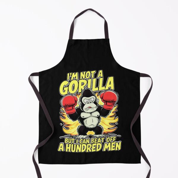 Item preview, I’m Not A Gorilla But I Can Beat Off A Hundred Men designed and sold by lino4king.