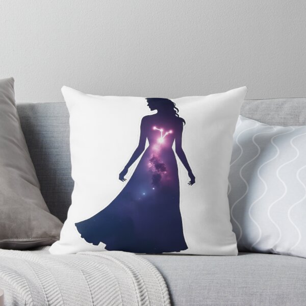 Item preview, Virgo Zodiac – Galaxy Constellation Maiden Silhouette designed and sold by Pixel  Playground.