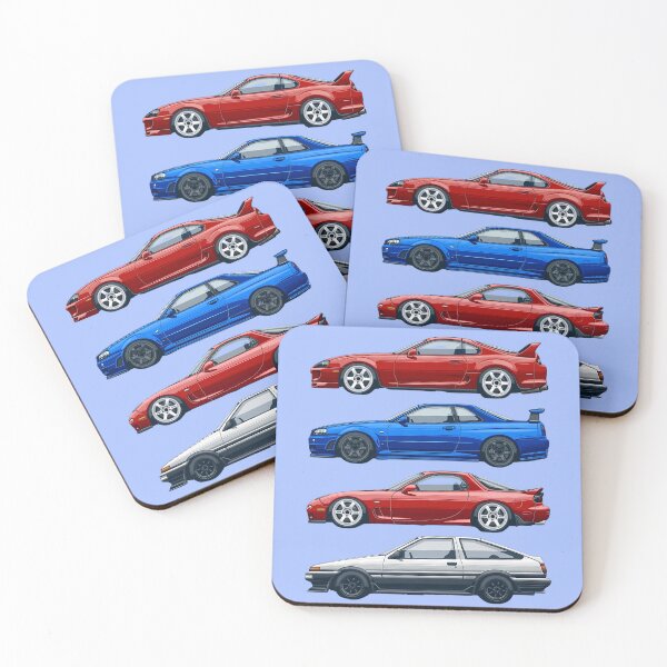 Item preview, Legends of the Street – JDM Icons Side by Side designed and sold by Artistic canvas store.