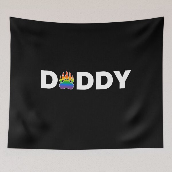 Item preview, Gay Pride Rainbow Daddy Bear Claw LGBTQ Bear Lovers designed and sold by YikesForever.