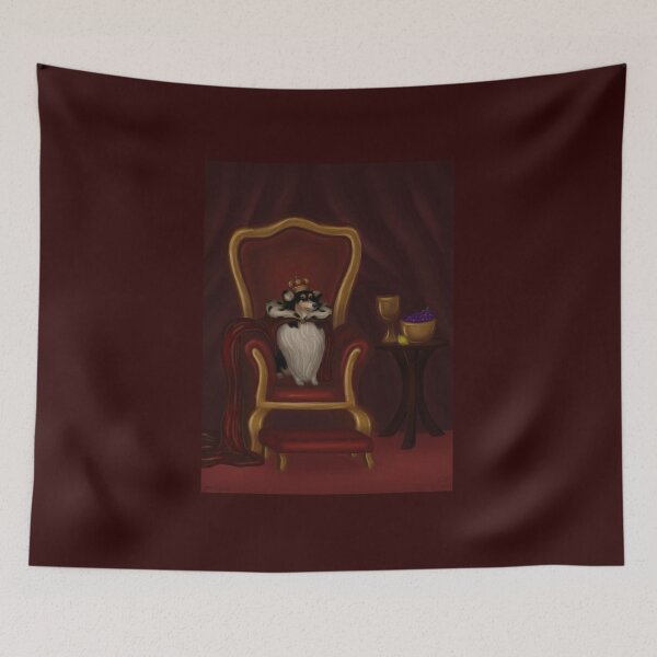Item preview, Renaissance dog painting designed and sold by Peachh-arts.