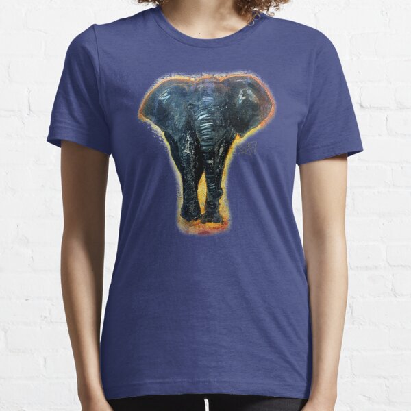 Antique Elephant Design By Rafi Perez Essential T-Shirt