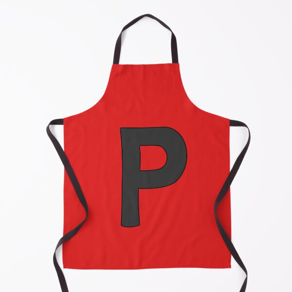 Item preview, letter p black designed and sold by ZiphGames.