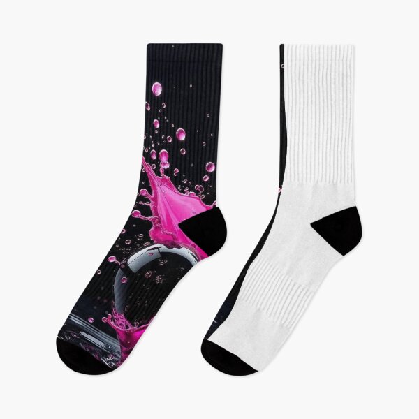 Item preview, Splash of Passion – Heart in Magenta Liquid Motion designed and sold by SoulPrints by Beata.