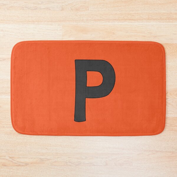 Item preview, letter p black designed and sold by ZiphGames.