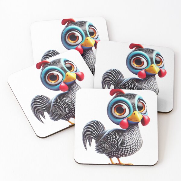 Item preview, Adorable Guinea Fowl designed and sold by Sillytoe.