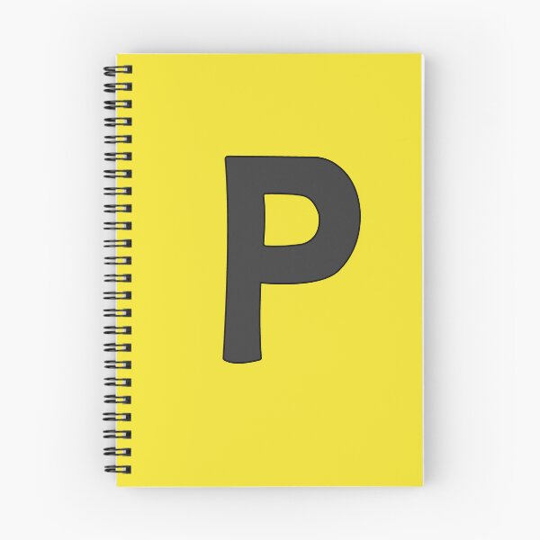 Item preview, letter p black designed and sold by ZiphGames.