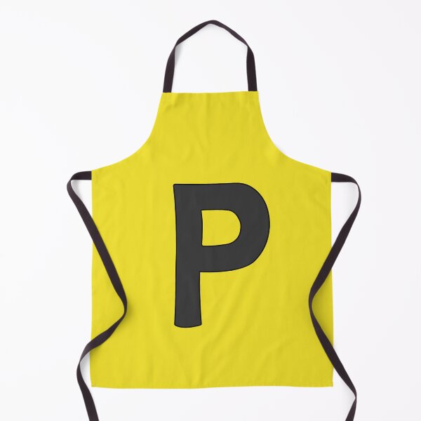 Item preview, letter p black designed and sold by ZiphGames.