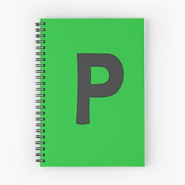 Item preview, letter p black designed and sold by ZiphGames.