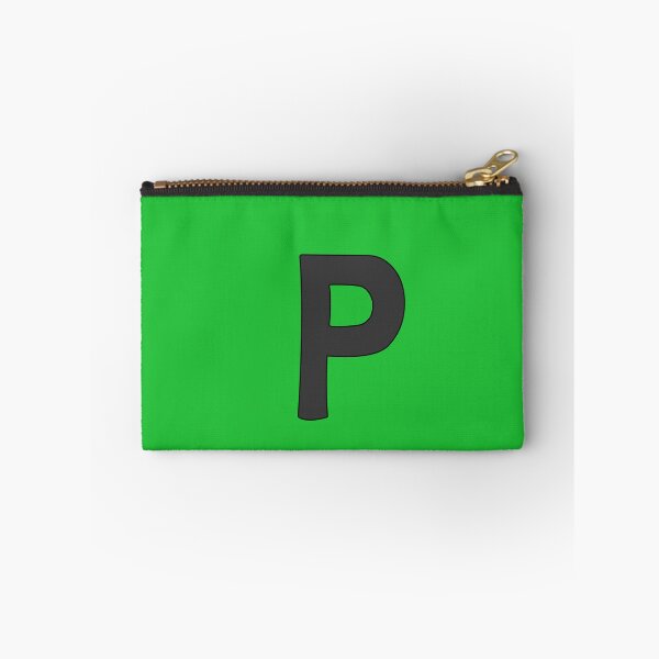 Item preview, letter p black designed and sold by ZiphGames.