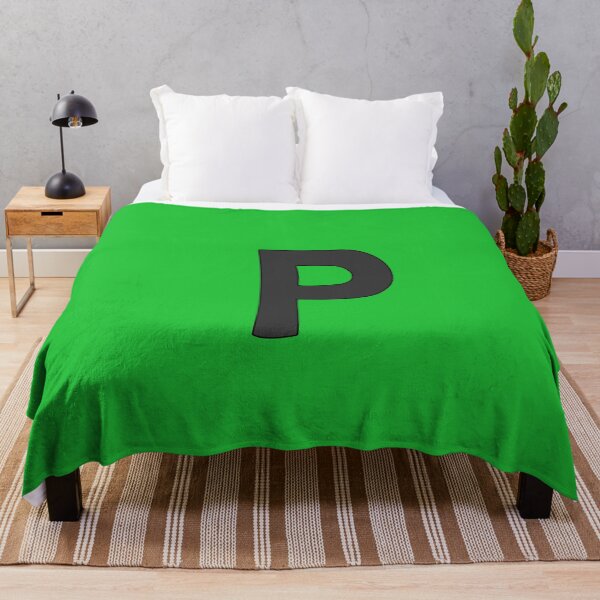 Item preview, letter p black designed and sold by ZiphGames.