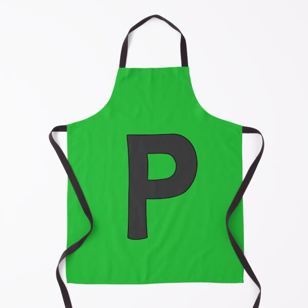 Item preview, letter p black designed and sold by ZiphGames.