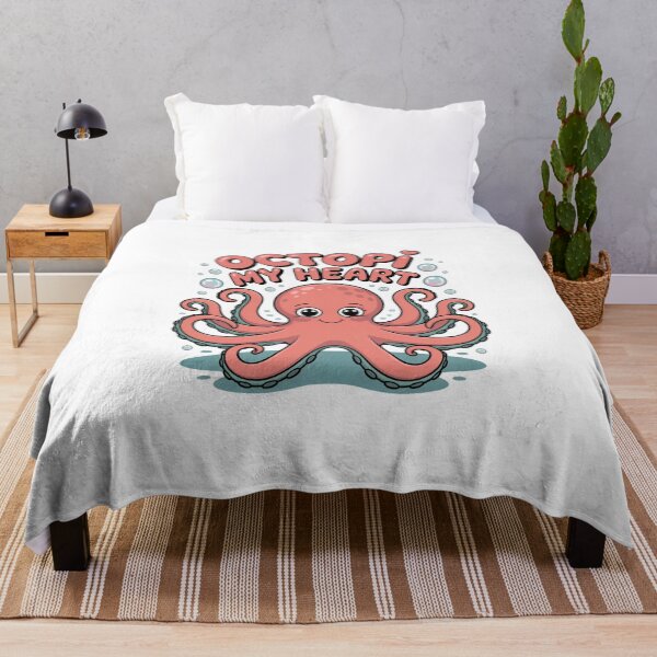Item preview, Octopi My Heart – Romantic Sea Creature designed and sold by MagicWander.