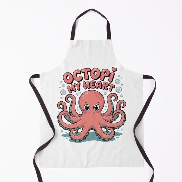 Item preview, Octopi My Heart – Romantic Sea Creature designed and sold by MagicWander.