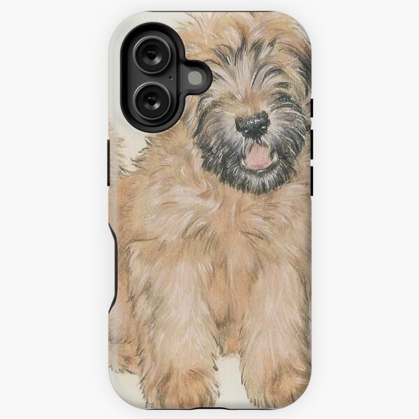 Soft-coated Wheaten Terrier Puppies iPhone Tough Case