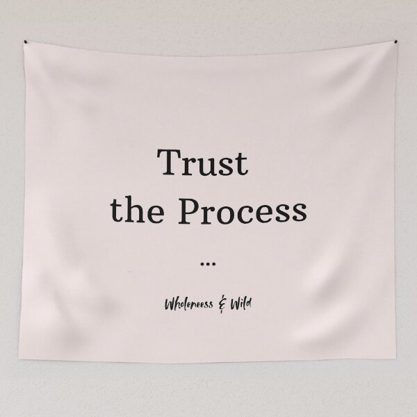 Item preview, Trust the Process – Empowering Affirmation for Life Transitions designed and sold by Wholeness-Wild.