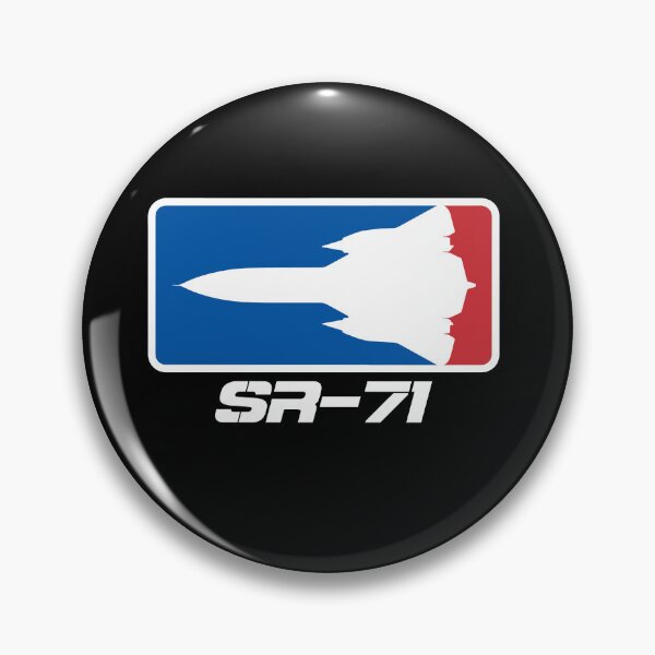 Item preview, SR-71 Blackbird Jet Logo – Stealth Recon Aircraft Red Blue Emblem Art designed and sold by VeroshopCR.