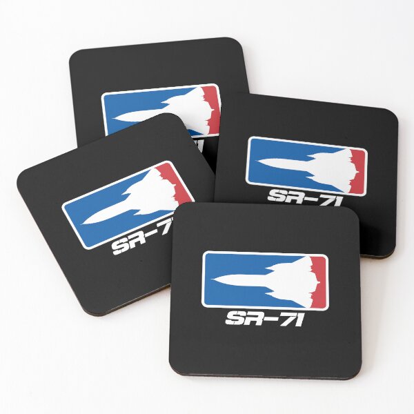 Item preview, SR-71 Blackbird Jet Logo – Stealth Recon Aircraft Red Blue Emblem Art designed and sold by VeroshopCR.