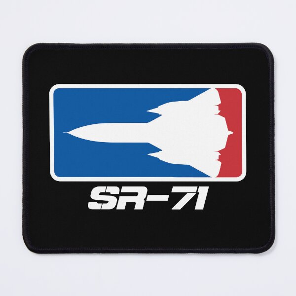 Item preview, SR-71 Blackbird Jet Logo – Stealth Recon Aircraft Red Blue Emblem Art designed and sold by VeroshopCR.