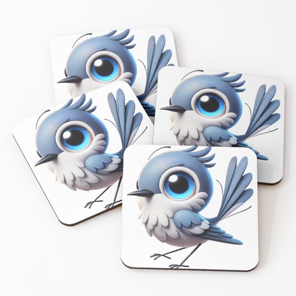 Item preview, Adorable Blue Gray Gnatcatcher designed and sold by Sillytoe.